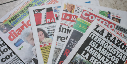 Portadas de Diarios y revistas de lima