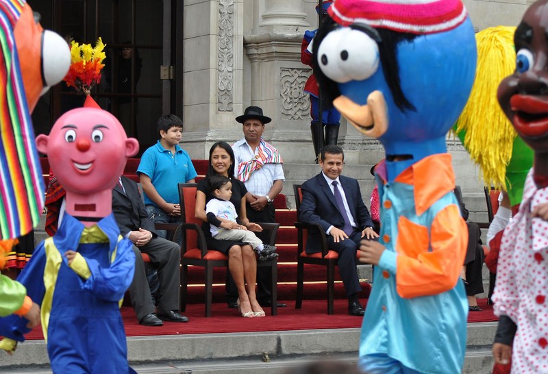 Presidente Ollanta Humala, presidió ceremonia por el Día Mundial por la Diversidad Cultural para el Diálogo y el Desarrollo en Palacio de Gobierno