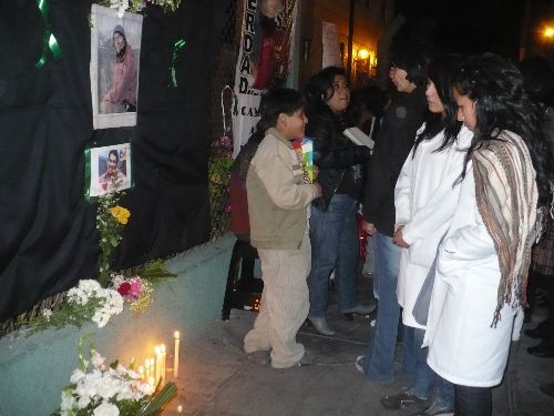 Misa en memoria de Ciro Castillo oficiada hoy en la iglesia La Merced de Arequipa