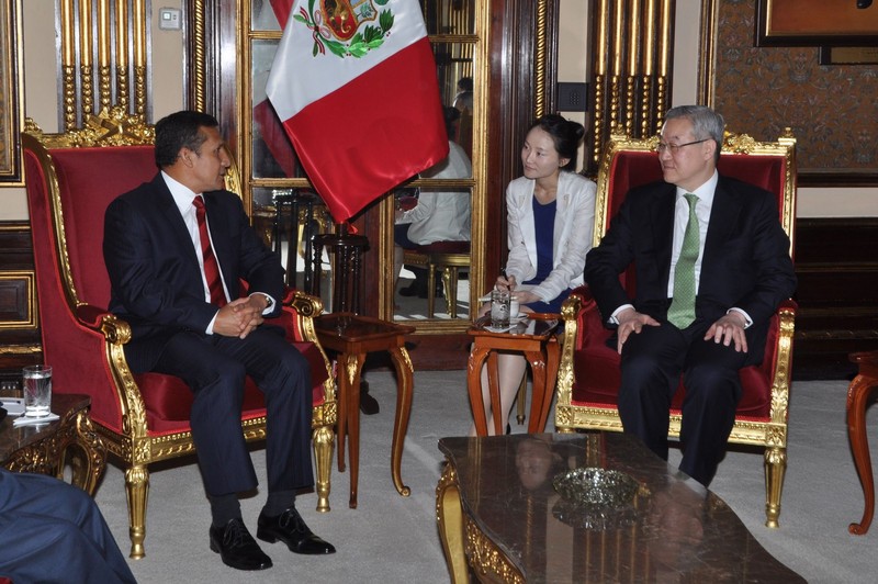 Ministro de Asuntos Exteriores y Comercio de la República de Corea del Sur, Kim Sung-Hwan, visita Palacio de Gobierno