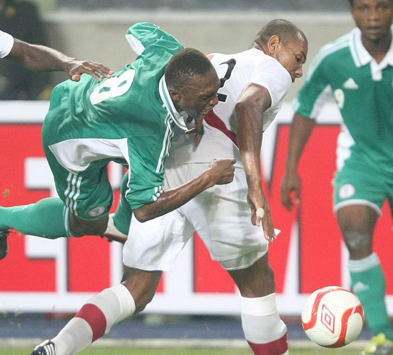 Selección peruana de fútbol gano 1-0 a Nigeria, en encuentro amistoso internacional en el estadio nacional