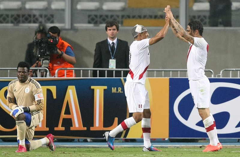 Selección peruana de fútbol gano 1-0 a Nigeria, en encuentro amistoso internacional en el estadio nacional