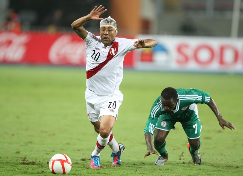 Selección peruana de fútbol gano 1-0 a Nigeria, en encuentro amistoso internacional en el estadio nacional