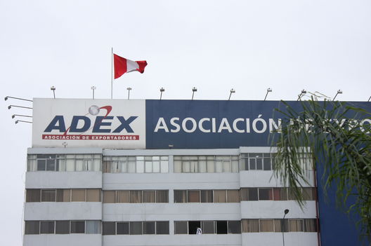 Fachada de la Asociación de Exportadores del Perú (Adex)