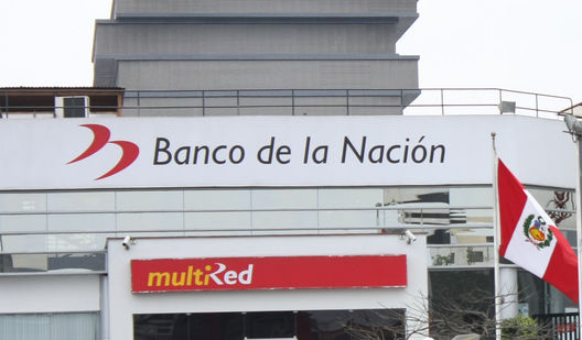 Fachada de una sucursal del Banco de la Nación
