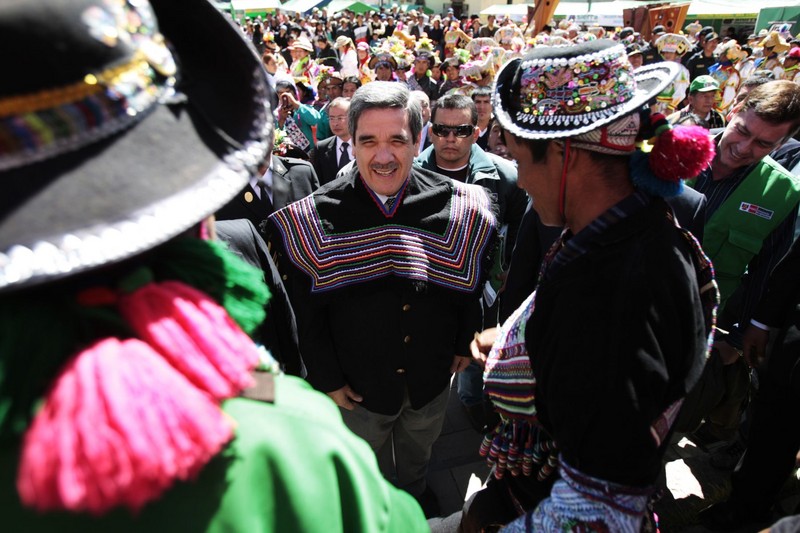 Ministro de Agricultura, Luis Ginocchio, participó en la celebración por el 'Dia de la Papa'en Huancavelica