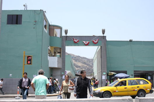 Frontis del Camal de Yerbateros en el limeño distrito de San Luis