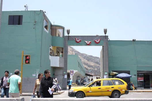 Frontis del Camal de Yerbateros en el limeño distrito de San Luis