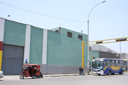 Frontis del Camal de Yerbateros en el limeño distrito de San Luis