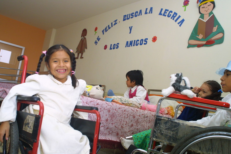 El Hogar Clínica San Juan de Dios es una institución social a la integración de los niños y jóvenes discapacitados