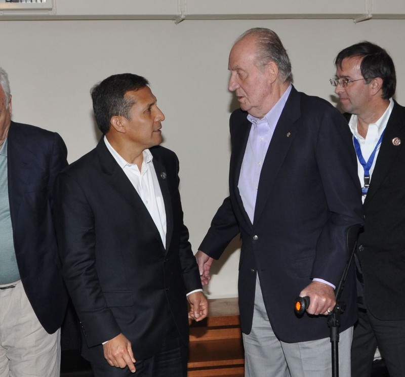 Presidente  Ollanta Humala, en conferencia de prensa de la Alianza del Pacífico, en la región chilena de Antofagasta