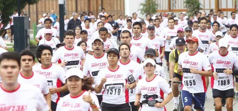 Tercera Maratón Inabif 7.3 K,permitió recaudar fondos para construir nuevos ambientes para menores con discapacidad