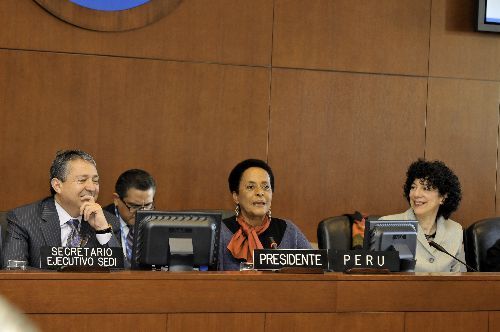 La ministra de Cultura, Susana Baca, fue elegida para presidir la Quinta Reunión de Ministros y Máximas Autoridades de Cultura de las Américas, en la ciudad de Washington