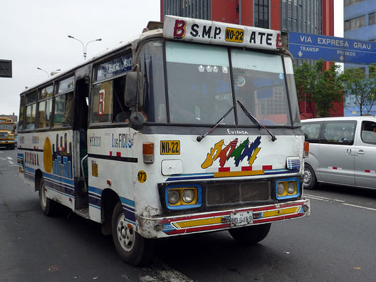 El isufrible transporte público del Centro de Lima