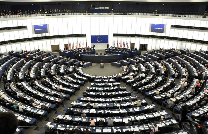 Presidente Ollanta Humala, expuso esta mañana ante el pleno del Parlamento Europeo, en Estrasburgo, Francia