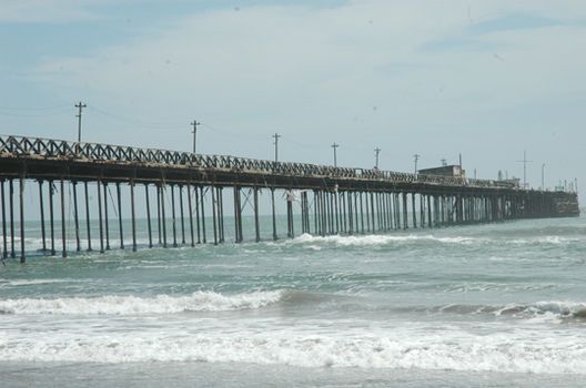 Hermoso balneario de Pimentel en la ciudad de Chiclayo