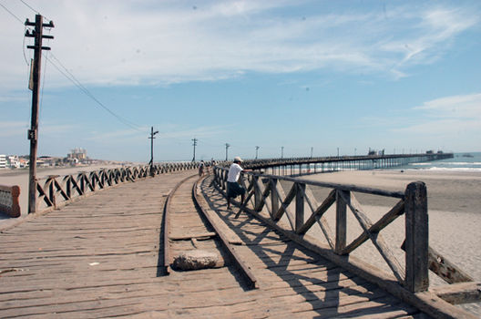 Hermoso balneario de Pimentel en la ciudad de Chiclayo