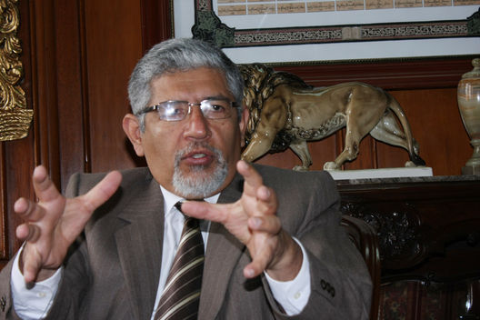 Presidente de la Corte Suprema de Lima, Dr. Héctor Lama More