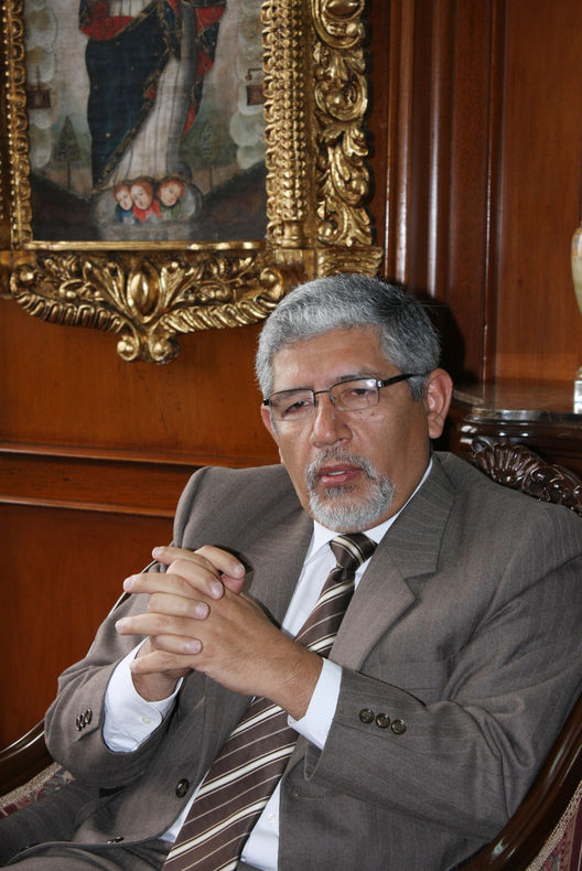 Presidente de la Corte Suprema de Lima, Dr. Héctor Lama More