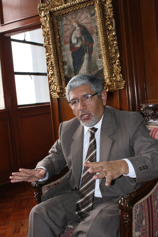 Presidente de la Corte Suprema de Lima, Dr. Héctor Lama More
