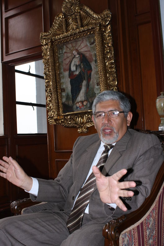 Presidente de la Corte Suprema de Lima, Dr. Héctor Lama More