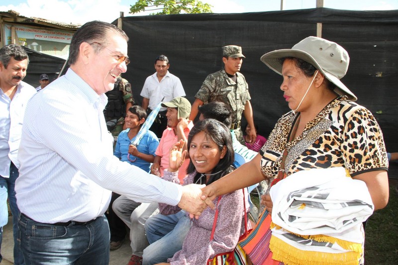 Presidente del Consejo de Ministros, Óscar Valdés, presentó hoy el nuevo programa de intervención en el Valle del Río Apurímac