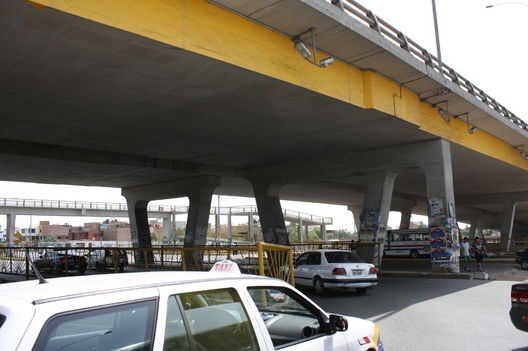 Imágenes del Trébol de la Av. Venezuela con Universitaria