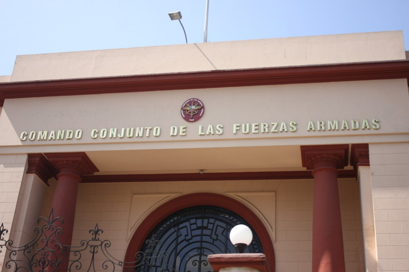 Imágenes del Comando Conjunto de las Fuerzas Armadas Peruanas