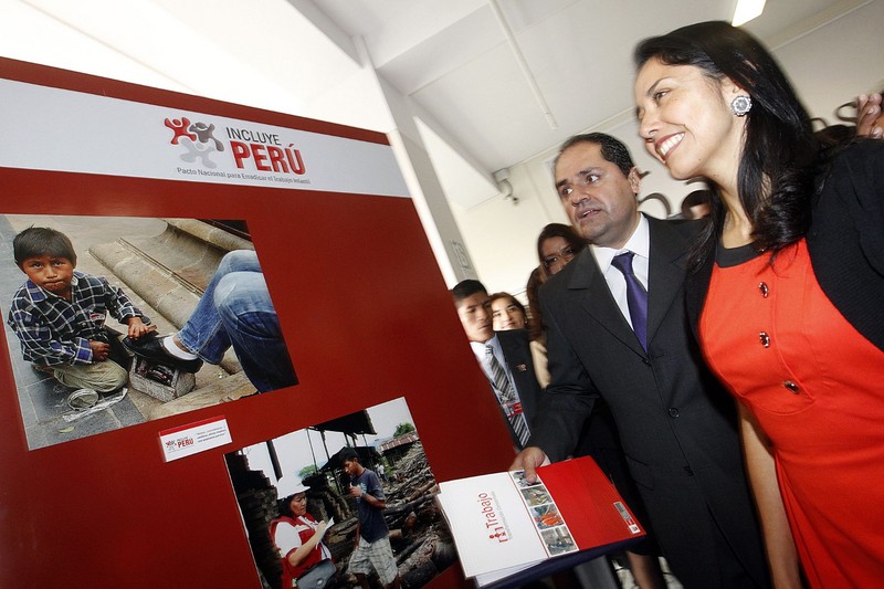 Primera Dama de la Nación, Nadine Heredia, participó en lanzamiento del Proyecto Piloto Semilla
