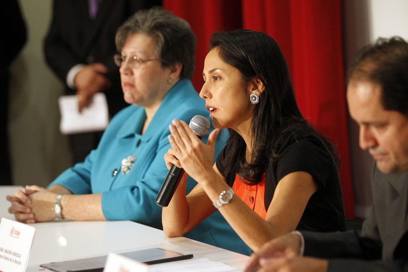 Primera Dama de la Nación, Nadine Heredia, participó en lanzamiento del Proyecto Piloto Semilla