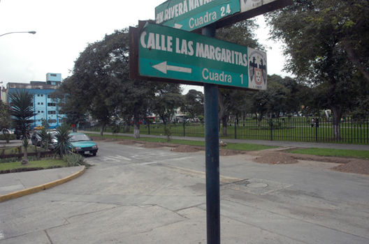 Calles del distrito de Lince