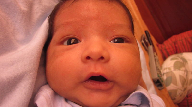 Según estudios los recién nacidos prefieren observar los rostros humanos en vez de objetos