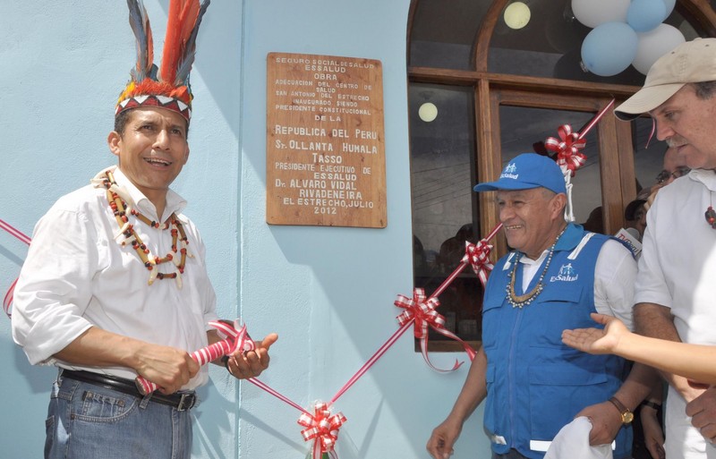 El jede de Estado inauguró posta medica en Putumayo