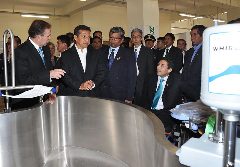 Ollanta Humala inauguró primera etapa de Instituto Nacional de Rehabilitación en Chorrillos