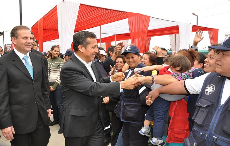 Ollanta Humala inauguró primera etapa de Instituto Nacional de Rehabilitación en Chorrillos