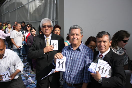 Miles de abogados acudieron a las urnas para elegir al nuevo Decano  CAL 2012
