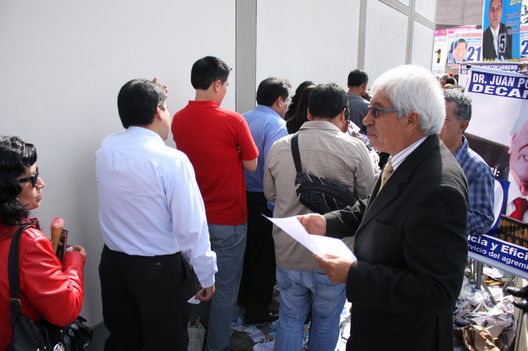 Miles de abogados acudieron a las urnas para elegir al nuevo Decano  CAL 2012