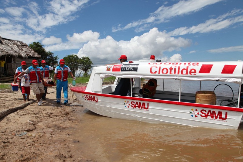 Se inauguró el programa Sistema de Atención Móvil de Urgencias (SAMU) en Loreto