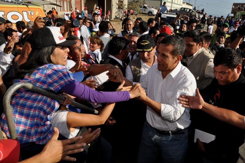 Jefe de estado Ollanta Humala,promueve campaña ¨A Comer Pescado¨