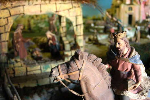 Exposición de los llamados Nacimientos de Navidad en la Clínica San Juan de Dios (Diciembre 2011)