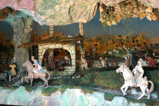 Exposición de los llamados Nacimientos de Navidad en la Clínica San Juan de Dios (Diciembre 2011)