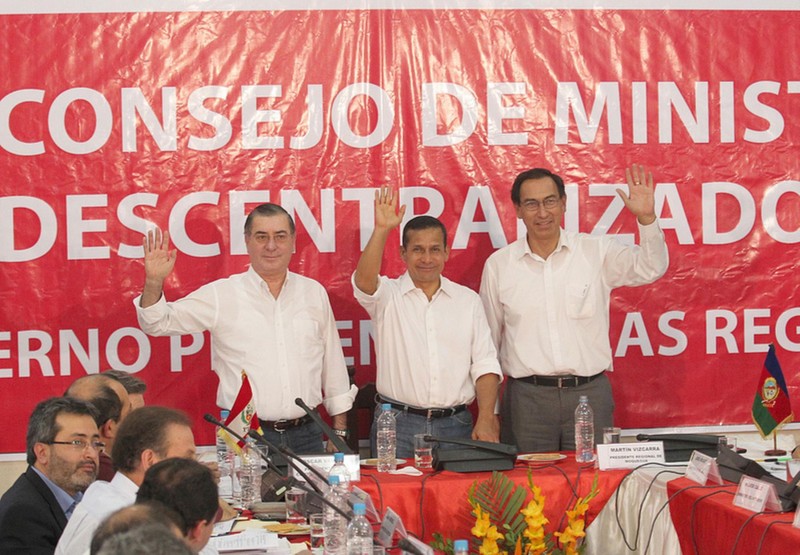 Presidente Ollanta Humala dirige segundo Consejo de Ministros Descentralizado en la ciudad de Moquegua