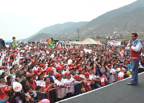 Presidente Ollanta Humala lanzó el SAMU (29 de noviembre de 2011)