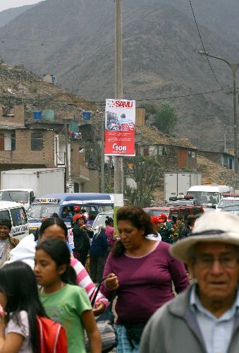 Presidente Ollanta Humala lanzó el SAMU (29 de noviembre de 2011)
