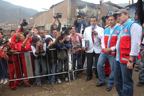 Presidente Ollanta Humala lanzó el SAMU (29 de noviembre de 2011)