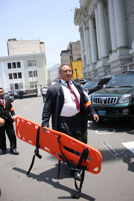 Personal del Congreso de la República participó en el Simulacro Nacional de Sismo y Tsunami