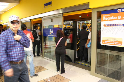La Estación Central de Lima es la principal estación subterránea del Metropolitano