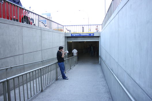 La Estación Central de Lima es la principal estación subterránea del Metropolitano