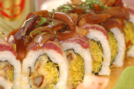 El sushi es una verdadera obra de arte en la Comida Japonesa