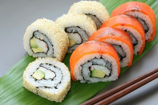 El sushi es una verdadera obra de arte en la Comida Japonesa